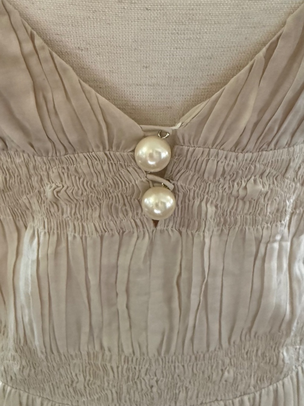 Fiori De Zucca chiffon whimsy dress wedding bridesmaid - Picture 3 of 12